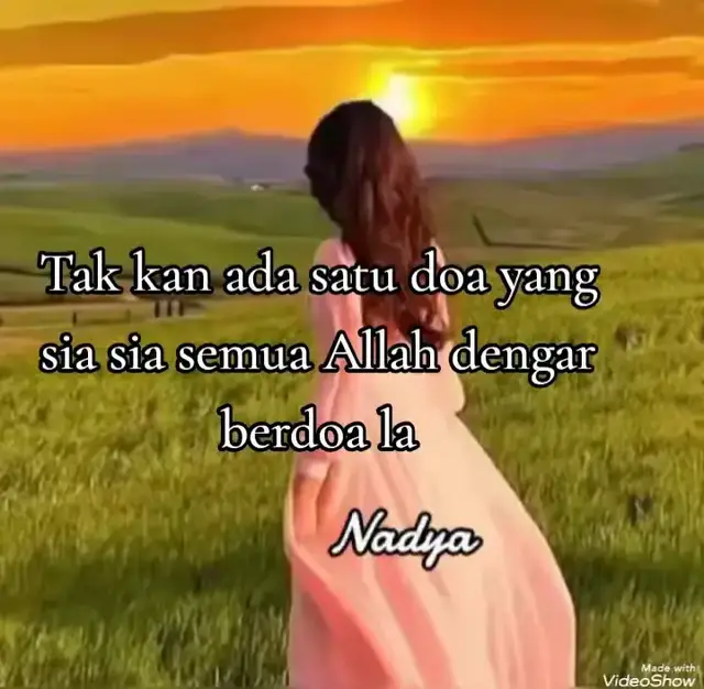 Jgn pernah jemu untuk teros berdoa♥️🥰 Yakin la kepada Allah SWT..kerana Allah lebih tahu apa yang terbaik untuk diri kita♥️