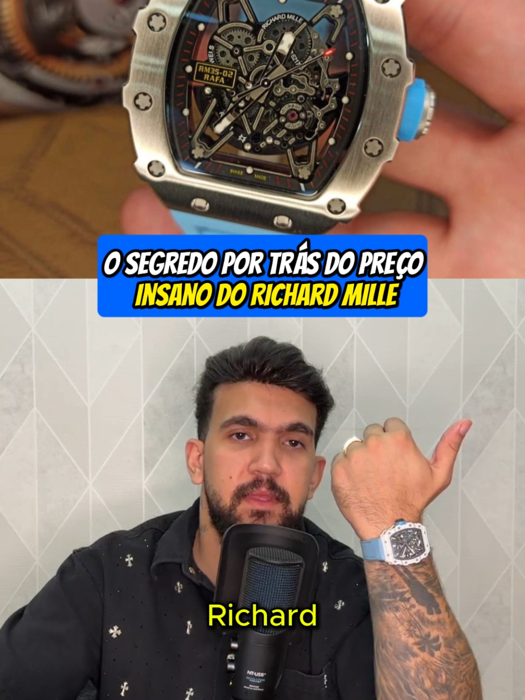 O segredo por trás do preço insano do Richard Mille @Ayrton Brito @Clipfy League #ayrtonbrito #ayrtonclipfy #clipfyleague 