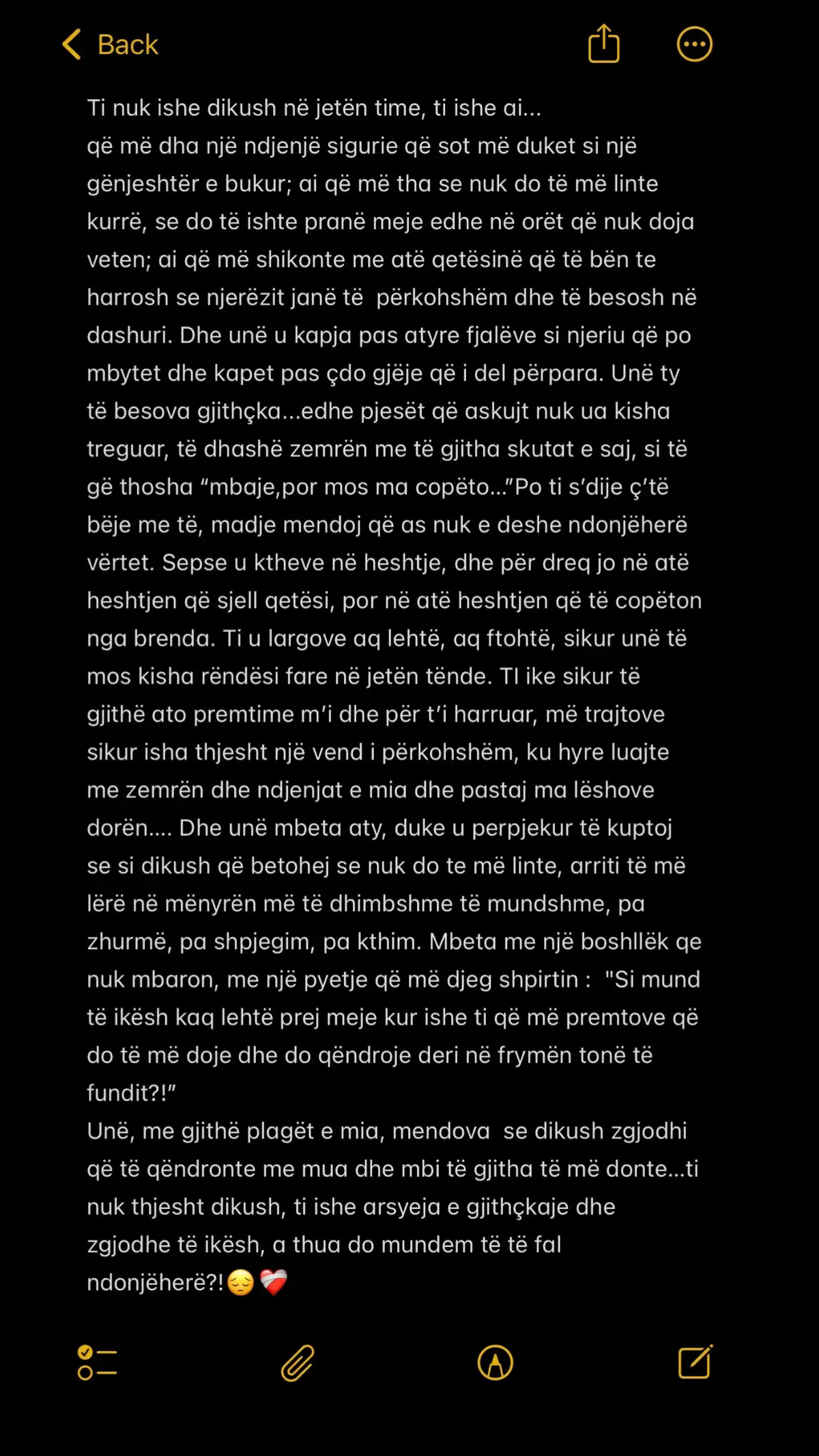 A thua do mundem të të fal ty ndonjëherë??😔❤️‍🩹 # E