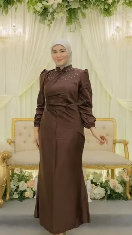 Vina Dress Spesial Mahogany Dress kondangan gaun rok duyung #dress #gaun #kondangan #fyp #premium