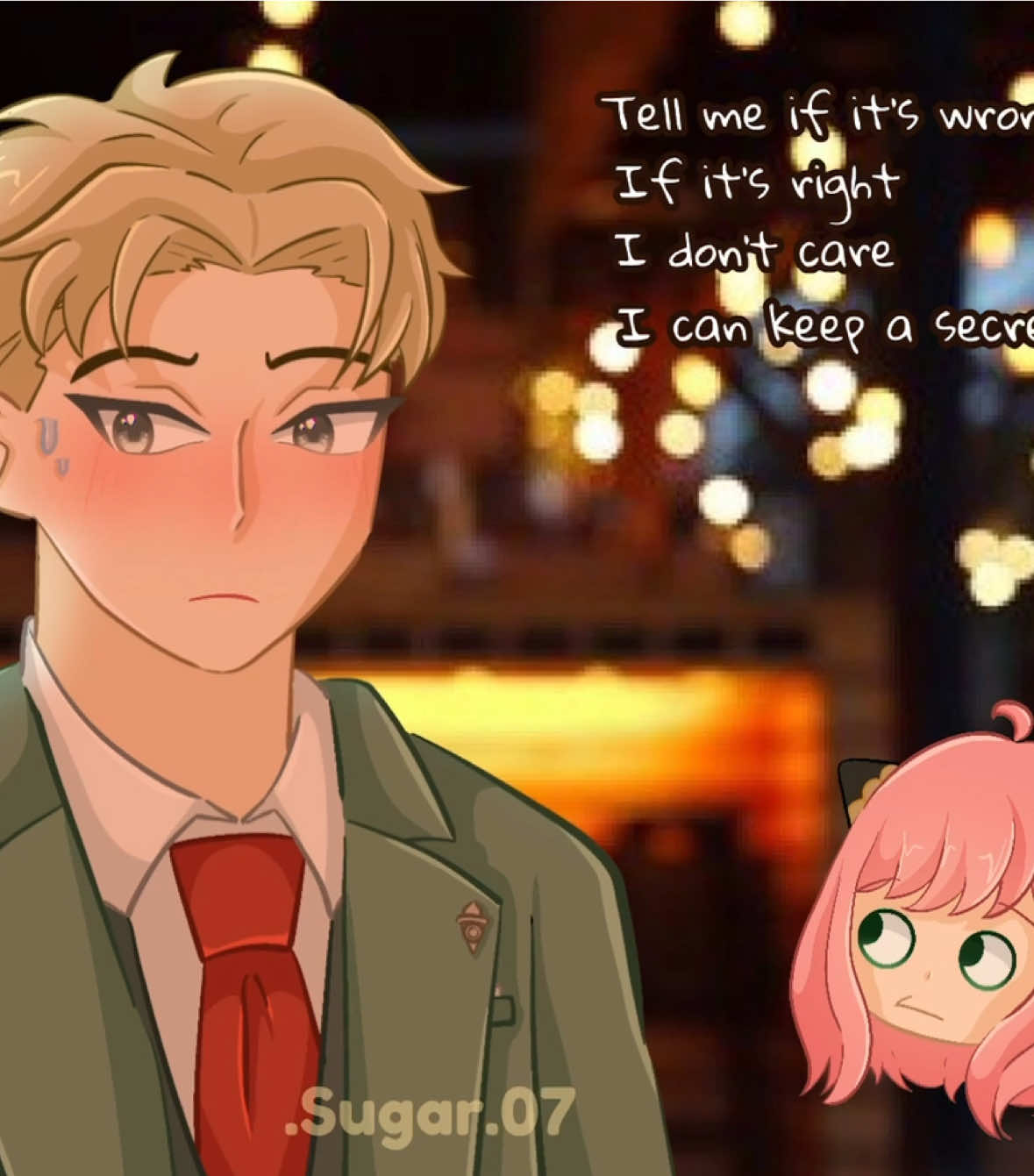 Ahhhh hope I’m not too late the beat is a bit off ngl  • • Cred: @cyx.  • • Guys I think I’m getting scammed in this art comm I commissioned and idk what to do help ☹️ • • [tags]  #anya #loidforger #yorforger #spyfamily #spyxfamily 