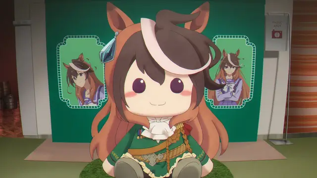 Regarding the giant horse doll Kaicho, Cinderella gray did you know that there is an Umajo booth where female audience members can take pictures with the Giant Horse Doll in Nakayama. #umamusumecinderellagray #umamusumeprettyderby #umamusume #foryou #fyp 