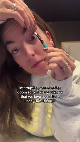 DETAILS BELOW 👇  20% sitewide use code: BFCM20 Spend $150, get 25% off use code: BFCM25 + every order gets a free superHA Micellar Water 💧  #eyecaretips #weloveeyes #eyecare 