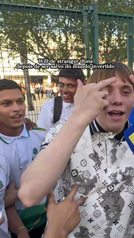 Depois que salvaram o Will do vecna nunca mais ele foi o mesmo #humor #willbyers #strangerthings #strangerthings4 #vecna 