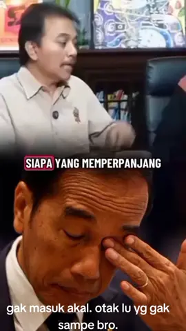 otak lu gak sampe sana bro. cukur aja jenggot lu sama lepas peci lu itu. #politik #ijasahpalsu 