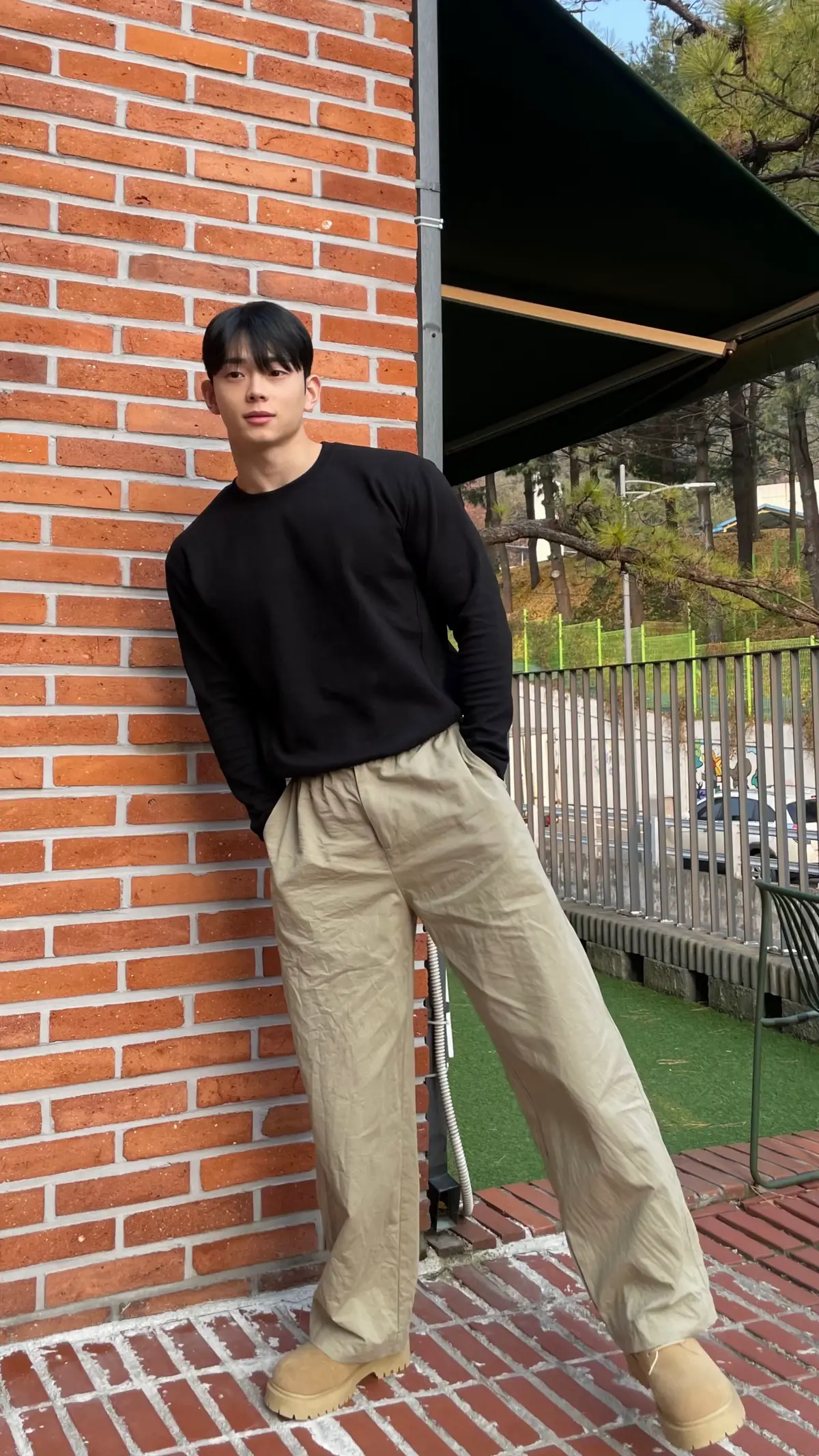 오늘도 좋은 하루!! 🤗 #fyp #daily #korean #fitnessmodel #cafe 