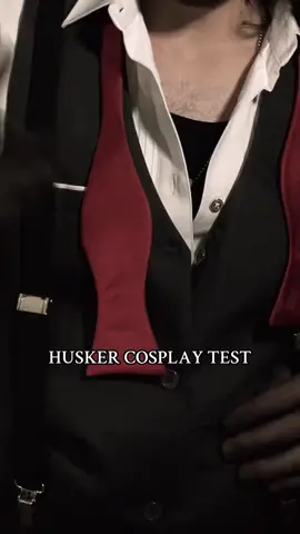 I still need to make the hat, ears, wings, etc, but i want to post some makeup test videos to feed my craving of cosplay.#hazbinhotelcosplay #hazbinhotel #huskcosplay #husk #cosplay