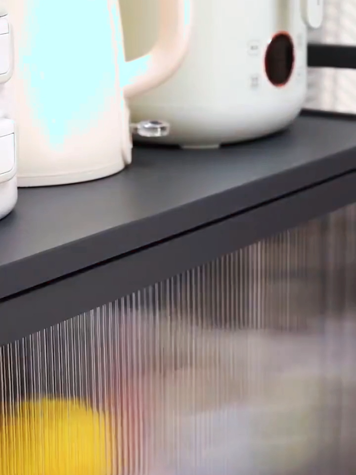 A stylish kitchen cabinet that adds storage and elegance instantly—addtocartnow 🤍 #sivhomedecoph #spacesaver #fyp #KitchenCabinet #KitchenStorage