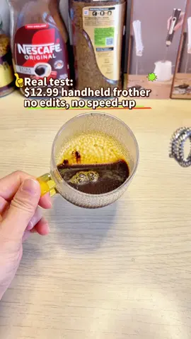 The $12.99 forther making barista-level foam at home🔥#milkfrother #coffeelover #handheldfrother #coffeetools #rechargeablemixer #whippedcoffee #coffeefrother #homemadecoffee #kitchengadgets #chrismasgifts #freeshipping 