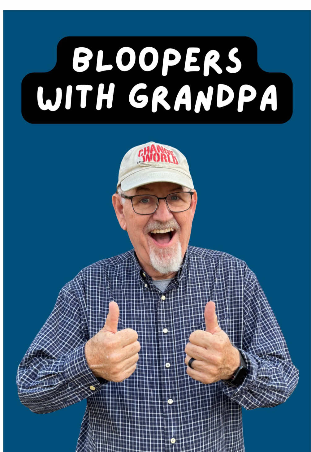 Turns out Grandpa may be funnier when he’s not trying to be. 🤣 #GrandpasToolkit #BehindtheScenes #Bloopers 