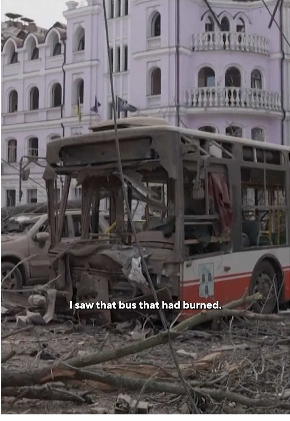 “I have never seen such a horror in my life,” Ukrainian prosecutor Vitalii Dovhal says of the Russian missile attack that obliterated a civilian bus in Sumy, Ukraine. The weapon was one of the most accurate in the Russian arsenal. Altogether, 35 civilians were killed, including two children, and 145 were wounded. Dovhal says this isn’t war, this is murder. “It is just unimaginable to use such powerful, high-precision weapons in the central part of a city,” he says. #ukraine #russianattack #ukrainerussiaconflict 