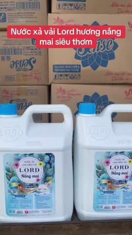 Nước xả vải Lord hương nắng mai siêu thơm #xả_vải_Lord 