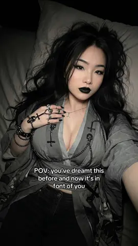 Your favorite Goth Asian girl, If you see this, it’s a sign for you to get an Asian Goth Girlfriend #goth #gothgirl #girlfriend #relationships #gothic