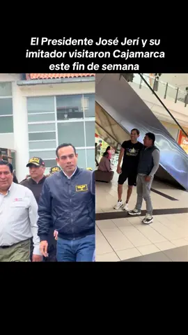 José Jerí Oré, Presidente de la República vs Martín Palacios, Presidente del Perú de Temu. ¿Quién es tu favorito? #josejeri #presidente #president #uncajachomas #peru 