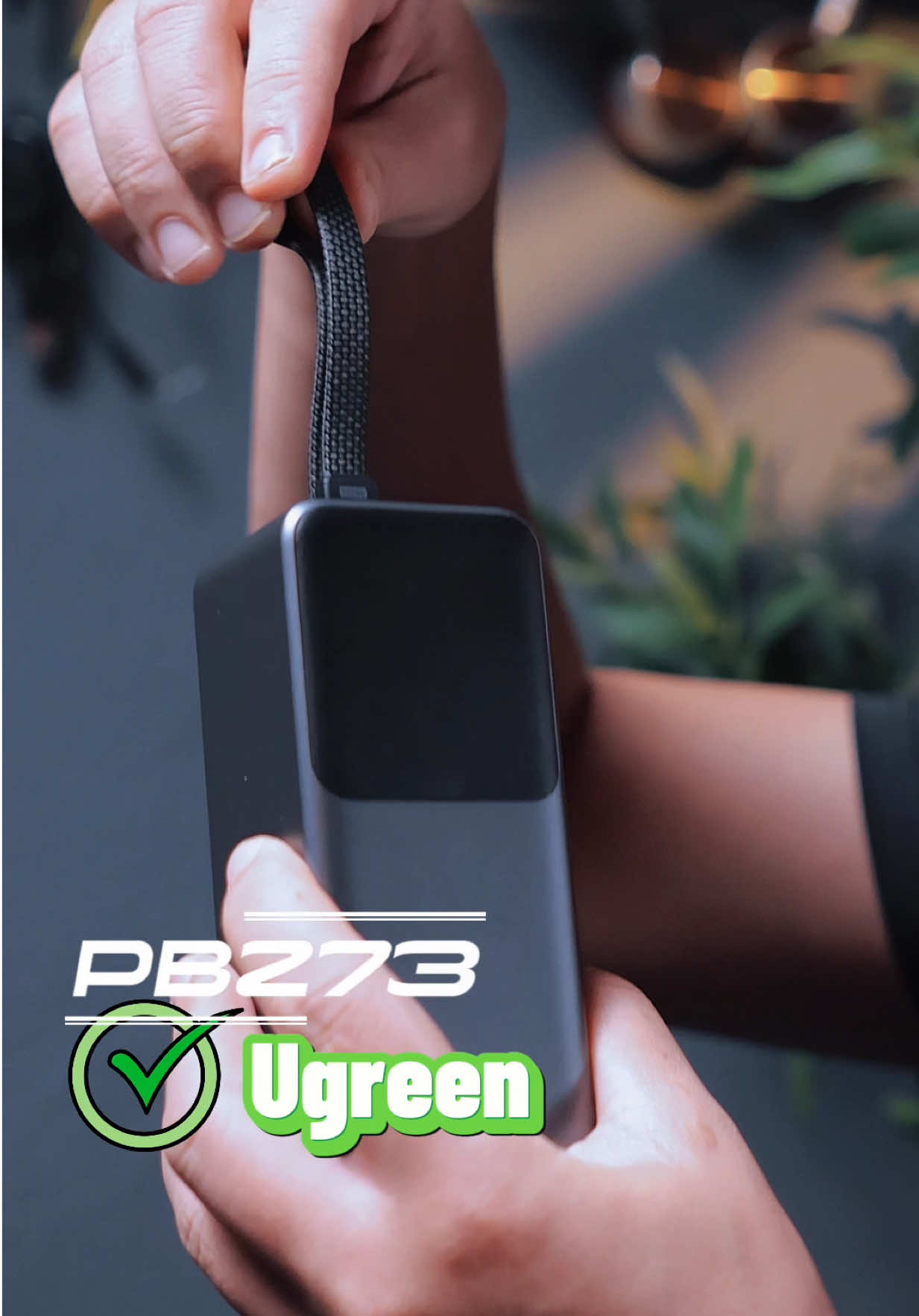 Pin sạc dự phòng Ugreen PB723 là một giải pháp sạc di động mạnh mẽ, nổi bật với công suất tổng 130W, dung lượng 20.000mAh, và tích hợp sẵn cáp sạc USB-C tiện lợi #Ugreen #pb723 #sdp #sacduphong20000mah #sacduphong 