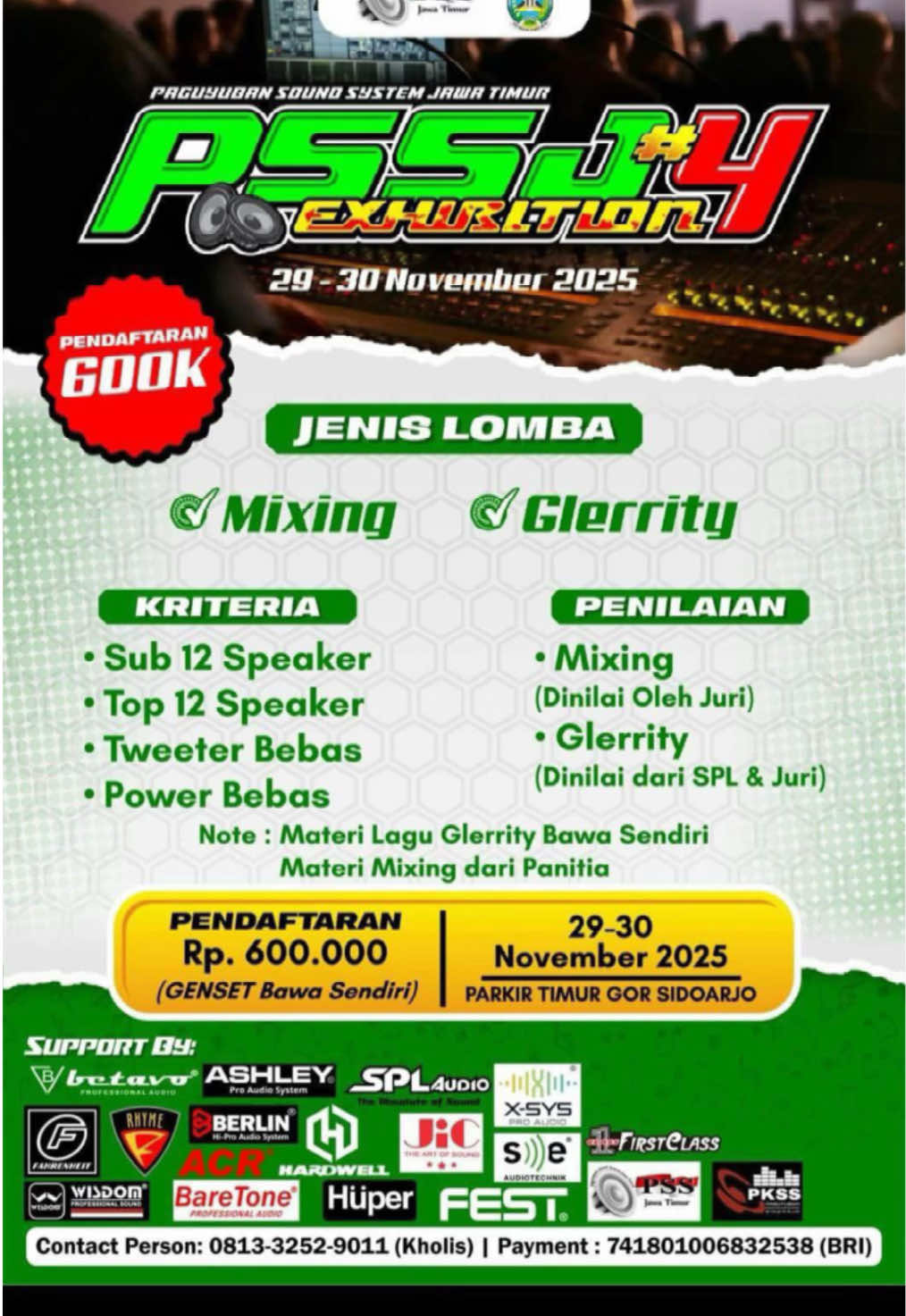 Pssj exhibitolion 4 sidoarjo #pssjexhibition4 #pssjawatimur #soundjawatimur #viral #fyp 