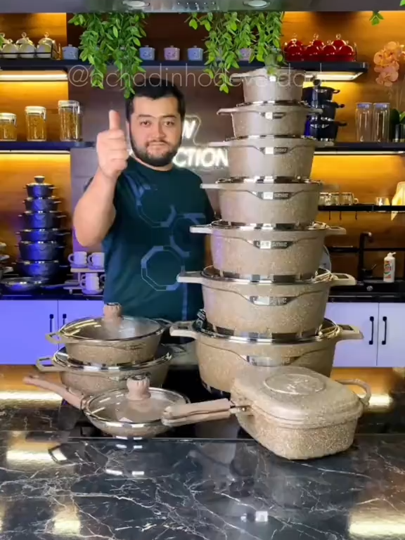 O conjunto de panelas mais completo da Black Friday! Granito • Antiaderente • 29 peças 😱 → por apenas R$ 48,90 hoje! #tiktokshop #promoção #oferta #descontos #blackfriday2025 #tendencia2025 #achadinhos #lojatiktok #ofertasdodia