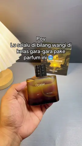 Wanginya segar dan selalu ninggalin jejak #parfumoctarine #elixirhomme#parfumvir #parfumcowok #octarine 