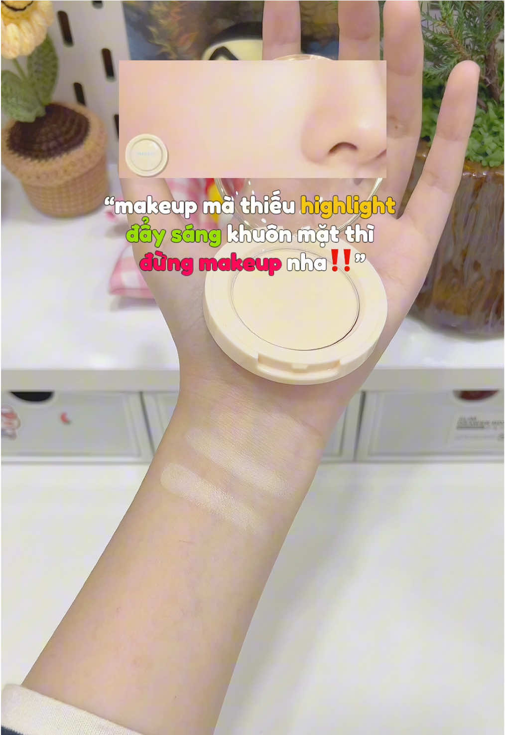 đẩy sáng khuôn mặt khi makeup thật sự rất quan trong luôn ý🥹 #MAGEFY #MAGEFYMAKEUP#phantaokhoi #highlight 