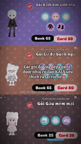 Nạp hộ PlayTogether uy tín giá rẻ ‼️Gói Bạch kim sinh trai, Gói Gấu mềm mại, …#nạphộplaytogether #xh #CapCut#noracaythue #playtogether  