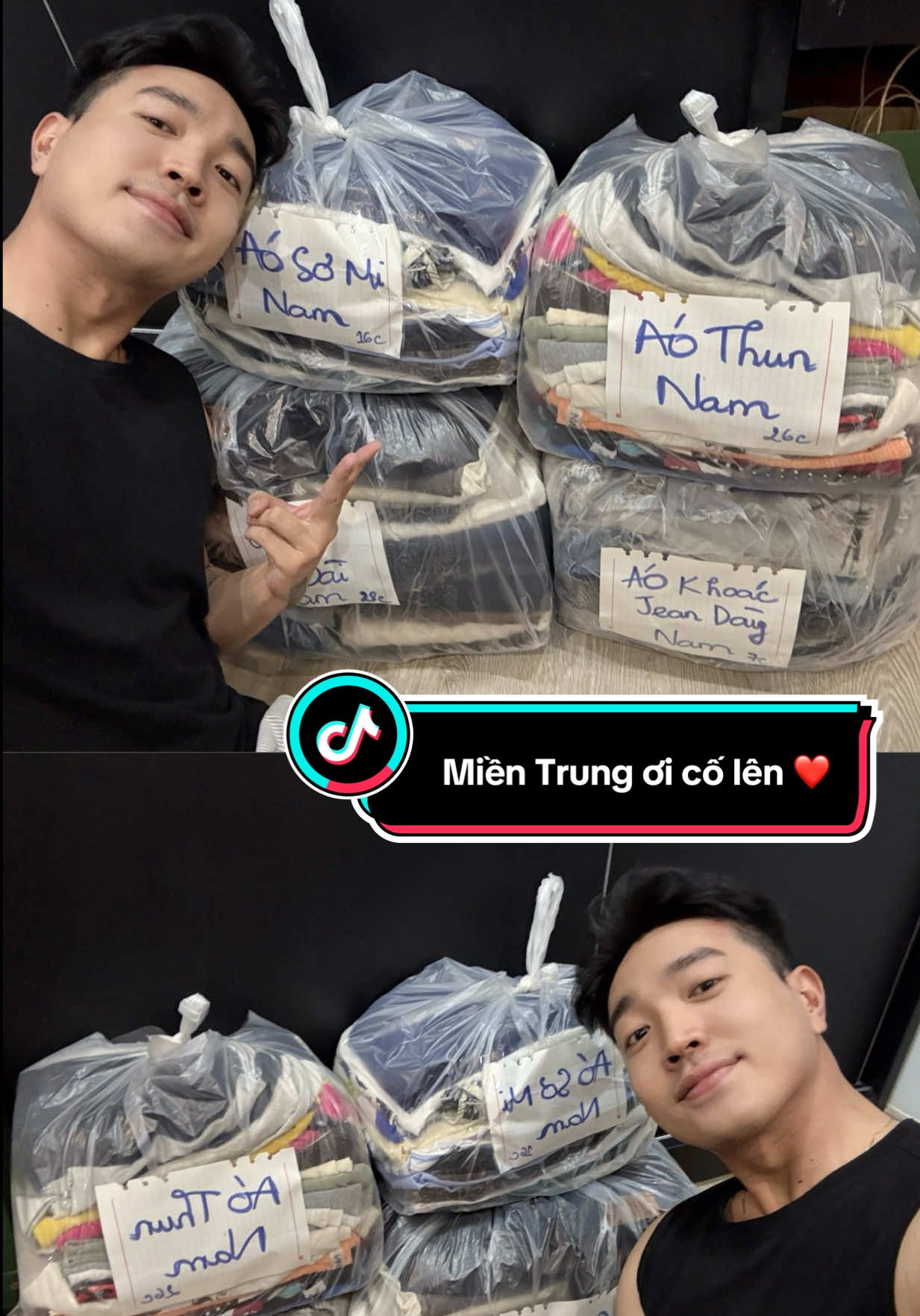 Mình còn đi làm được thì còn mua lại được. Góp 1 ít quần áo cho bà con miền Trung 🇻🇳 #mientrung #vietnam #cuutro #mientrunglulut #mientrungcolen 