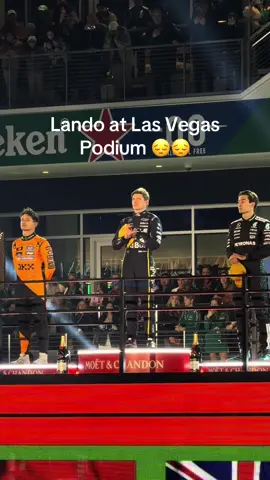 le queria dar un abrazo for real 😭 #landonorris #lasvegas #formula1 #mclaren #f1podium 