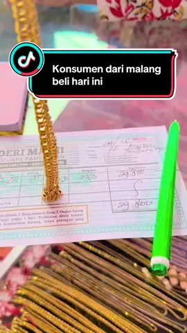 Alhamdulillah konsumen dari malang pagi pagi datang ketoko dan beli dikadar 22k#tokomasnoerimajujaya #perhiasanemas #semuakadar #fypviralシ #