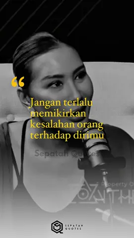 Pernah nggak sih… kamu kepikiran terus sama perlakuan buruk orang lain, padahal mereka sendiri sudah lupa? Kadang kita terlalu sibuk memikirkan apa yang orang lain lakukan, sampai lupa menjaga hati sendiri. Kamu nggak bisa mengontrol bagaimana mereka memperlakukanmu, tapi kamu bisa memilih bagaimana cara kamu meresponnya. Lepaskan, bukan karena mereka pantas dimaafkan… tapi karena kamu pantas bahagia. #sepatahquotes #lawofattraction 