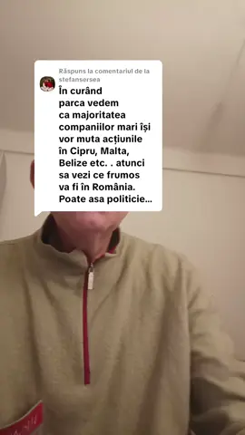 Ca răspuns pentru @stefansersea 