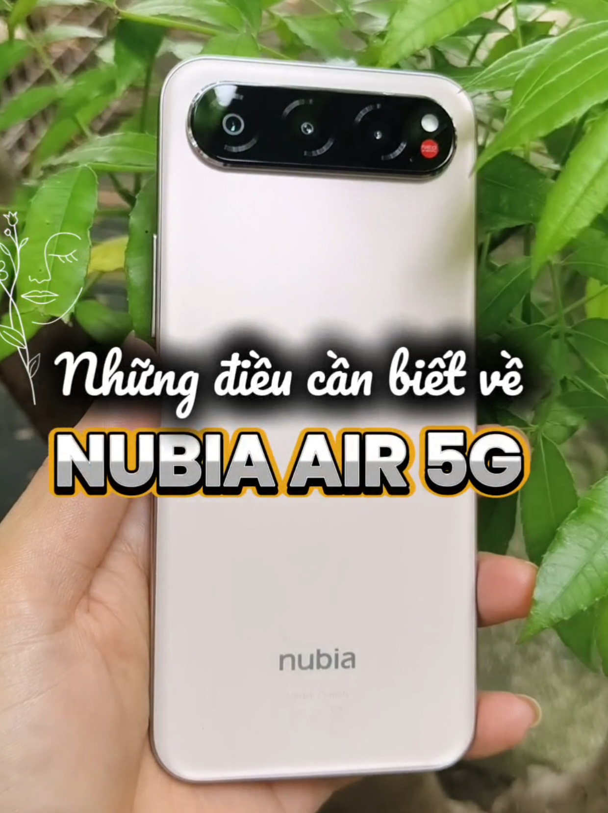 điện thoại siêu mỏng Nubia Air 5G #dienthoai #nubia #nubiaair 