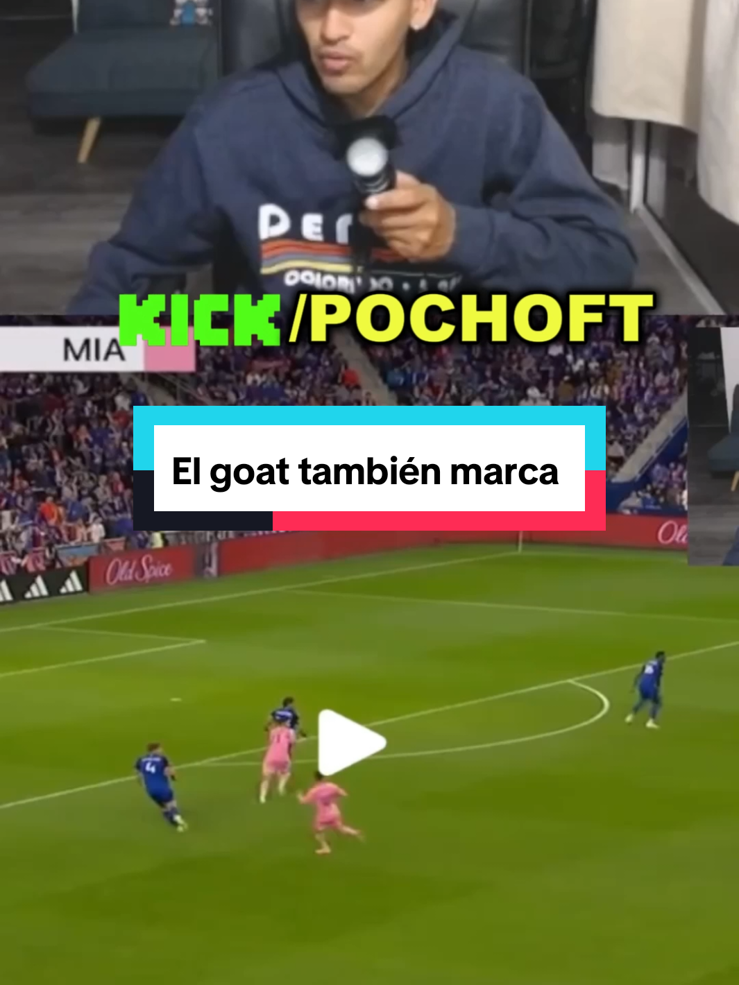 Messi también marca golazo  #messi #futbolistas #POCHOFT #footballtiktok #creadordigital 