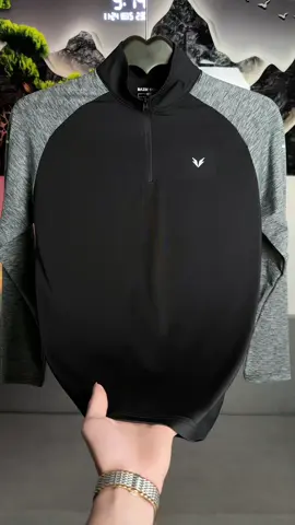 Áo Thun Dài Tay Cổ Trụ Bazik Wings W01 Quarter Zip Co Giãn, Giữ Nhiệt Tốt, Thể Thao, Chạy Bộ, Bơi Lội, Sport #aogiunhietnam #aothundaitay #phoidonam #thoitrangnam 