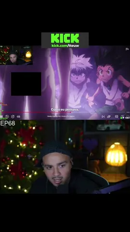 Tteuw assistindo HxH @tteuw #cortesdotteuw #hunterxhunter #gon #killua #tteuw 