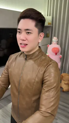 Áo Da Nam 9909 Cổ Tàu Lót Lông