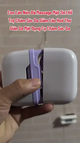 Con Lăn Nén Đá Massage Mặt 2in1 Hỗ Trợ Chăm Sóc Da Giảm Lão Hoá Thư Giãn Da Mặt Dụng Cụ Chăm Sóc Da #xuhuong #hoahocthaythe #thaythehoahoc#tiktokgiaitri#nghềgiáoviên 