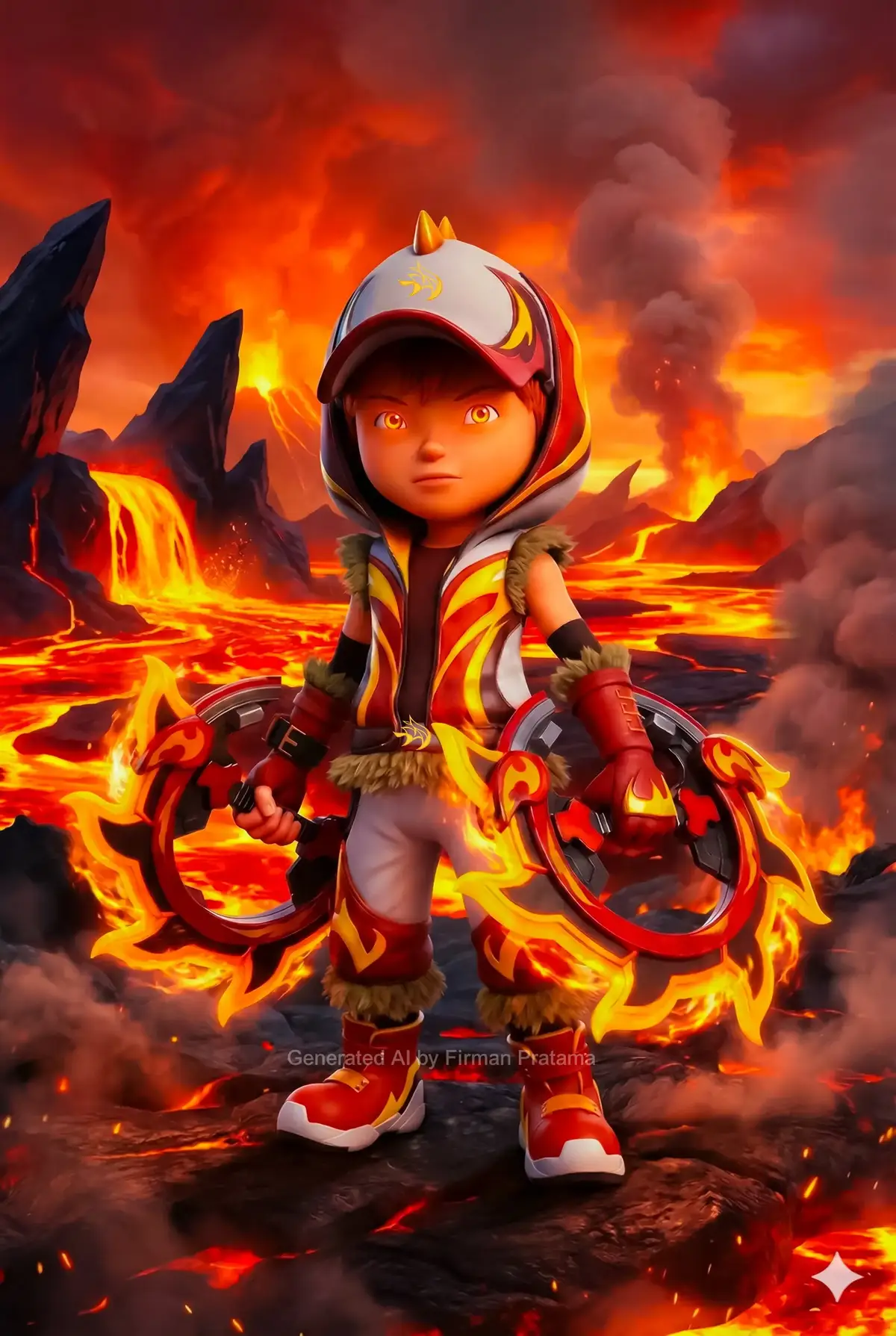 Wallpaper BoBoiBoy Nova dan BoBoiBoy Blizzard secara resmi, boboiboy baraju telah tamat🥺 sampai jumpa di #boboiboygurlatan Tahun 2026.👋🏻 Untuk melihat aksi Tahap Ketiga selanjutnya ialah : BoBoiBoy Rimba🌳 dan BoBoiBoy Voltra ⚡ #fyp #boboiboybaraju #boboiboygalaxy #monsta 
