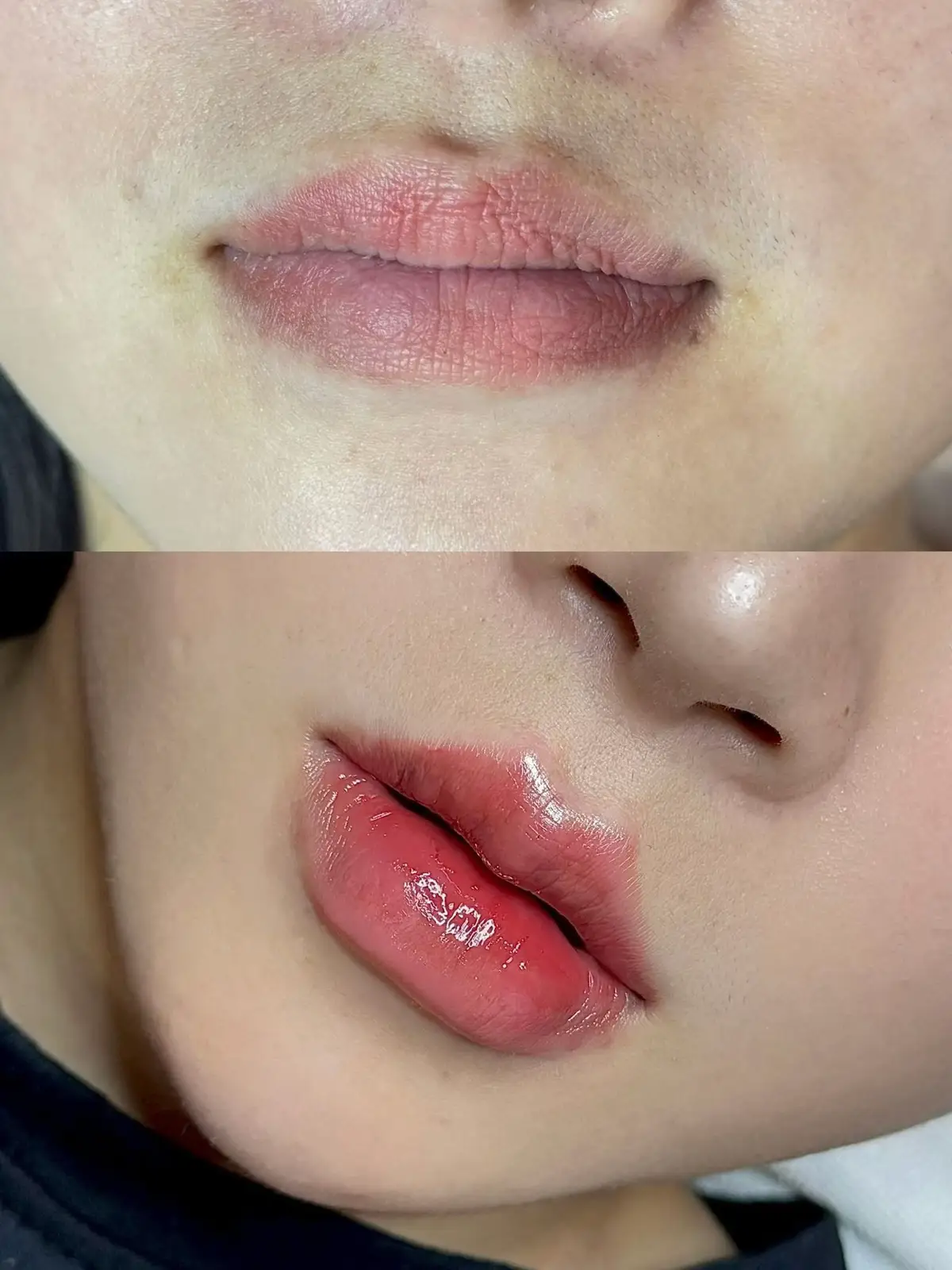 Ẻm kêu em thích form môi nét nhưng vẫn phải tự nhiên 👌🏻 em chị làm được 