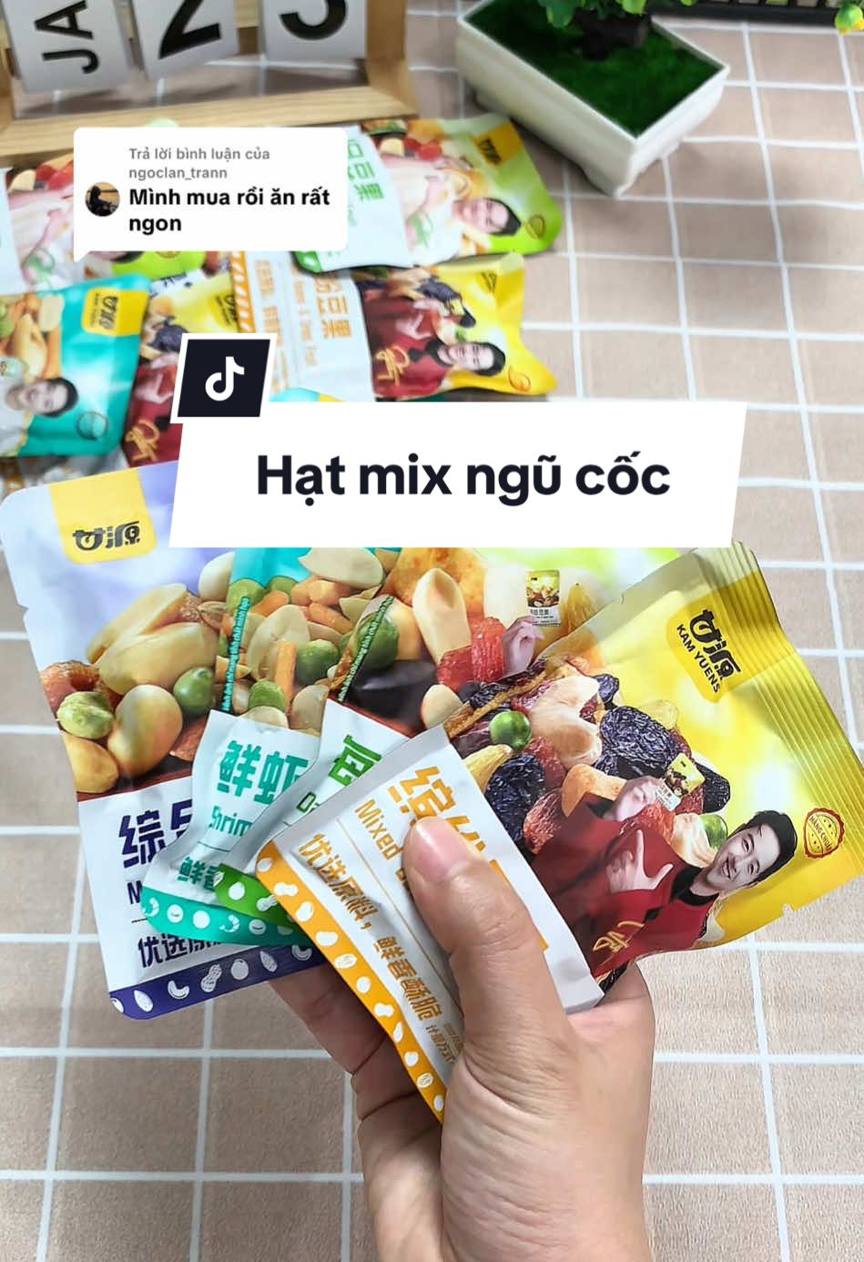 Trả lời @ngoclan_trann Ăn vặt vừa ngon vừa nhẹ bụng là đây #hatmix #hatmixvi #hatmixdinhduong #hatdinhduong #juli_review18 