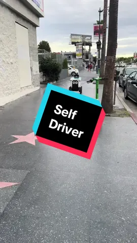 Robots taking over the neighborhood #robots #selfdriving #711 