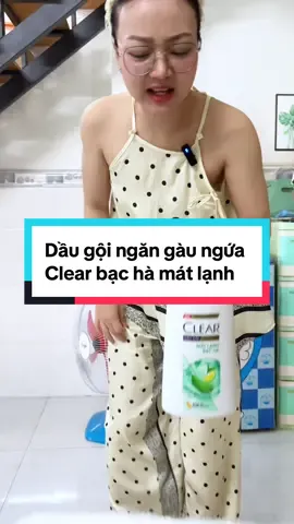 Dầu gội ngăn gàu ngứa Clear bạc hà mát lạnh #hoptaccungunilever #CLEAR #Clearbacha #daugoiclear 