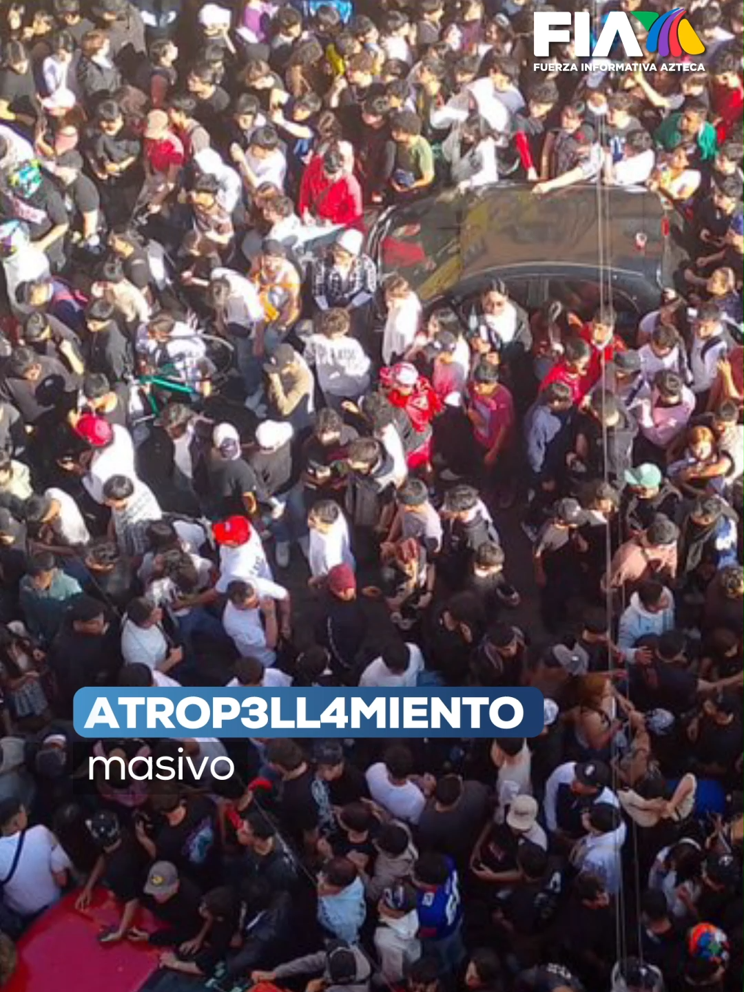 Atrop3llan a cinco personas en evento de 