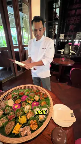 Trying the Lhmer Journey of Flavors menu at Park Hyatt Siem Reap! 🇰🇭 #cambodia #khmertiktok #cambodian #cambodia🇰🇭 #fypシ 