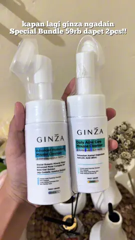 jangan nangis kalo ga kebagian #ginza #ginzabeauty #facialfoam #ginzamoussecleanser 