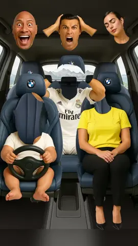 Baby Ronaldo Becomes The Driver Of Car 🚗😱
