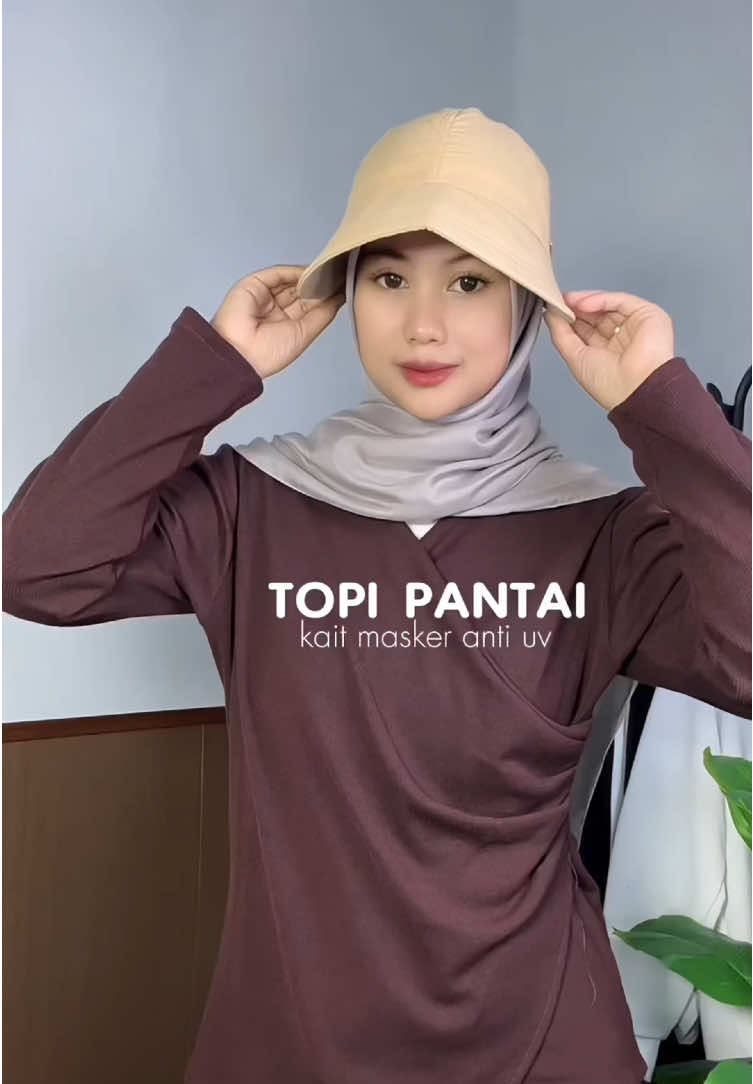 Rekomendasi topi buat ke pantai / buat di area outdoor #topipantai #topiantiuv #topikoreanstyle #topiantipanas #topisenam 