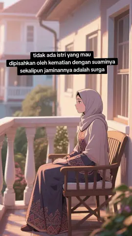 tidak ada istri yang mau dipisahkan oleh kematian dengan suaminya