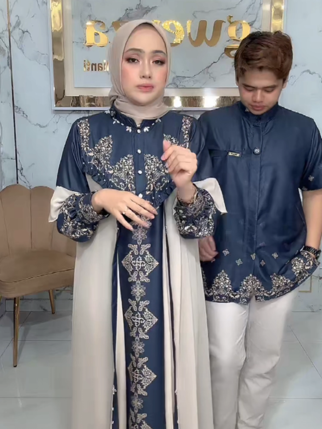 couple gwenza#faizahopy #gwenza 