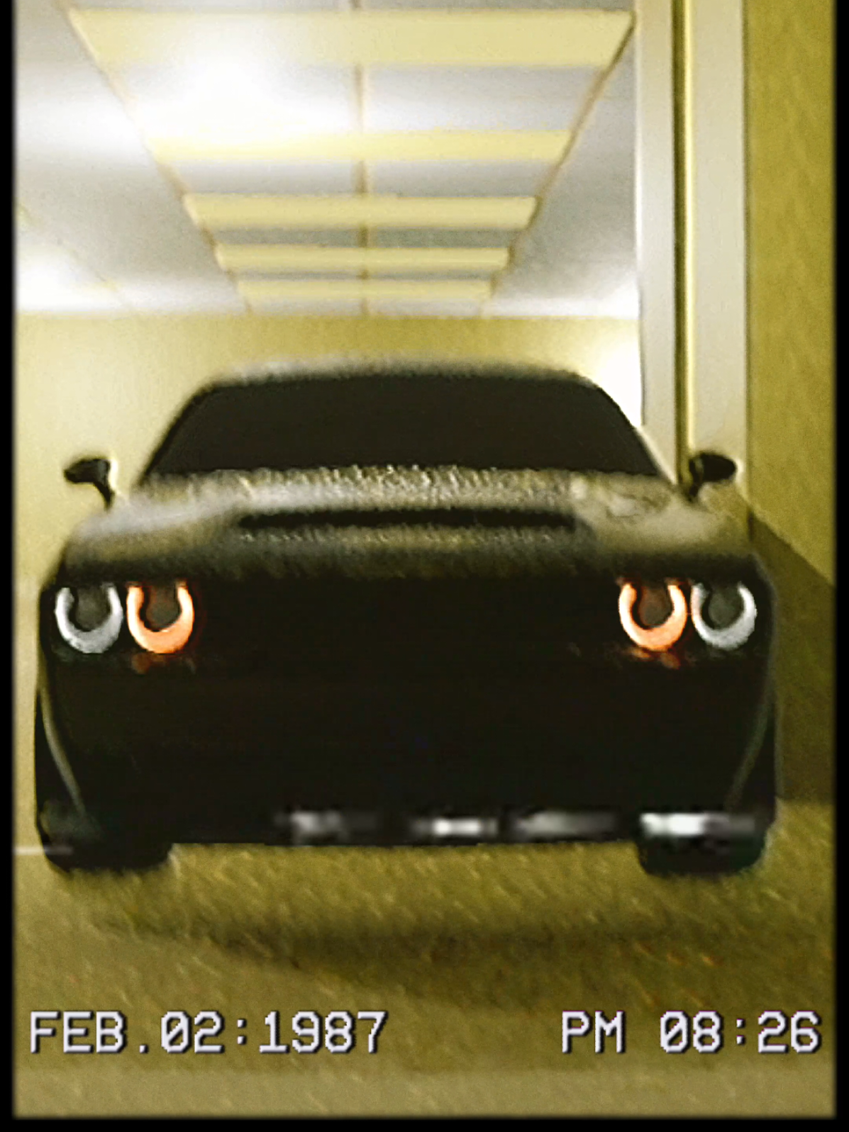 Hellcat In the Backrooms👀💫🔥🚗 SONG NAME - KORE🎵✨️#fyp #viral #carsinspace #animation #3D 