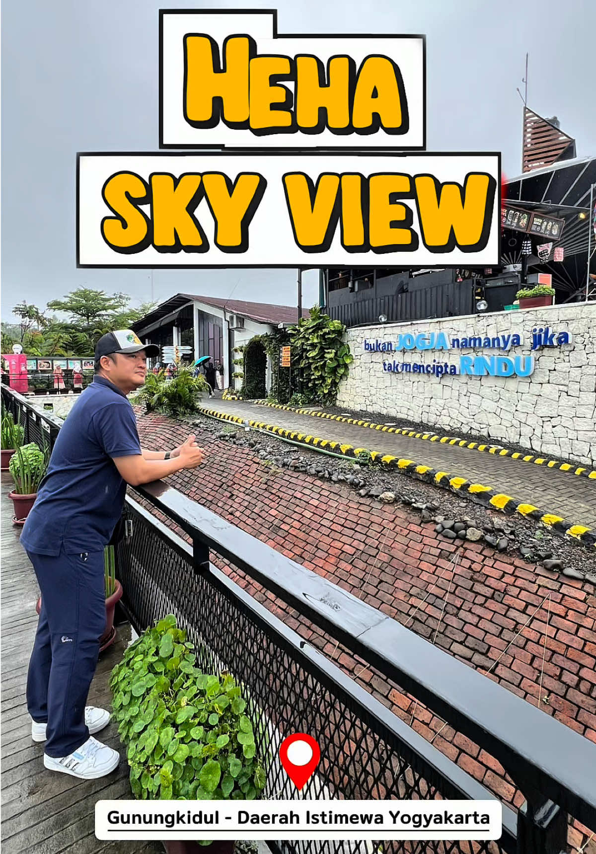 HeHa Sky View sangat populer dan bisa dijangkau dalam 30 menit saja dari Kota Jogja. HeHa Sky View berisi tempat selfie, food stall, dan resto. Tempatnya sangat instagramable, banyak spot foto keren dengan pemandangan langit dan Kota Jogja dari ketinggian.  #hehaskyview #hehaskyviewjogja #sukasukadidi #jogya #wisatajogjakarta 