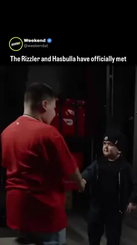 TWO UNIVERSES COLLIDED 🤯 #Rizzler #Hasbulla #RizzGod #Weekendat #ViralClip          🤝📸🔥